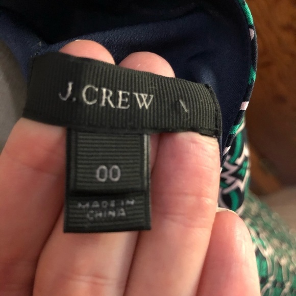 J crew dress open back shift silk dress  SZ 0 - Picture 8 of 10